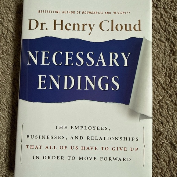 Necessary Endings Book by Dr. Henry Cloud - Picture 1 of 2